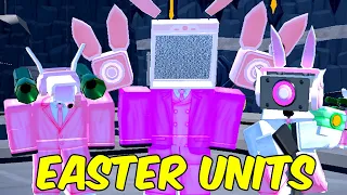 Using Only EASTER UNITS in Toilet Tower Defense