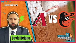 Friday 5/10/24 Free MLB Betting Pick | Diamondbacks vs Orioles | Prediction From David Delano