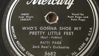 Who’s Gonna Shoe My Pretty Little Feet - Patti Page 1951