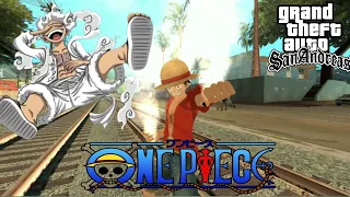 Gta Sa Mod Luffy One piece - Gta San Andreas mod