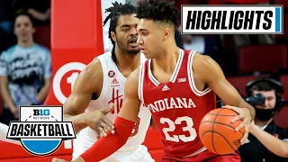 Indiana at Nebraska | Big Ten Men's Basketball | Highlights | Jan. 17, 2022