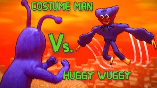 Huggy Wuggy vs Costume Man