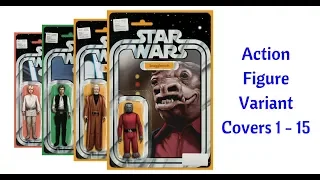 Star Wars Action Figure Variant Covers | Issues 1 to 15