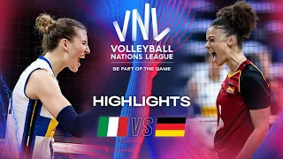 Points Scored By Italy 🇮🇹 🆚 🇩🇪 Germany | Week 1 | Women's VNL 2024