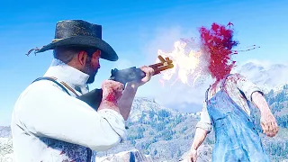 Red Dead Redemption 2 - Live Leak Ragdoll Overhaul Mod