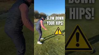 SLOW DOWN your HIPS! NEVER TAUGHT… #golf #golfswing #golftips #golfcoach #golfshorts #golftip #tip