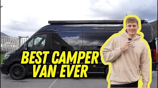 JONNY WALKER - THE BEST CAMPER VAN WITH A GARAGE TOUR