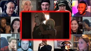 ANNIE IS BACK !!! | ATTACK ON TITAN SEASON 4 EPISODE 23 | REACTION MASHUP!!