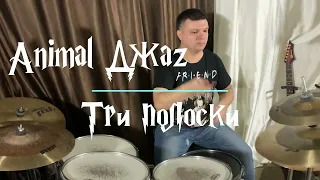 Animal Джаz - Три полоски @ Drum cover