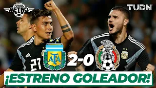 ¡Bailan a México! Dybala y Mauro Icardi se estrenan anotando | Argentina 2-0 México | TUDN