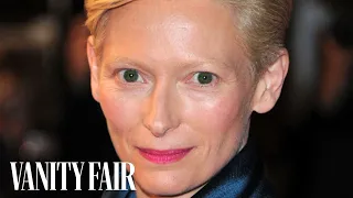 Tilda Swinton - The Secrets to Her Unique Fashion & Style on Vanity Fair Hollywood Style Star