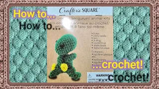 Send Me Your How to? | Dollar Tree | Crafter's Square | Dinosaur | Crochet | Viewer request (part1)