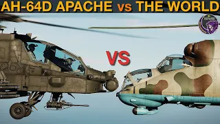 AH-64 Apache vs Mi-24 Hind, Ka-50 Kamov & UH-1 Huey: Dogfight!  | DCS