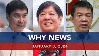 UNTV: WHY NEWS | January 3, 2024