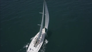 Easy Boat Handling: Beneteau Oceanis Clipper 42CC Best Liveaboard Sailboat 42ft Drone Footage Review