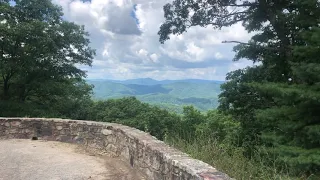 Overlook in Virginia beautiful overlook in highland county Virginia