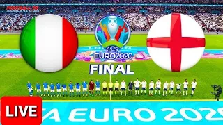 Italy vs England  EURO 2020 Final ( Match & Goal ) | eFootball PES 2021