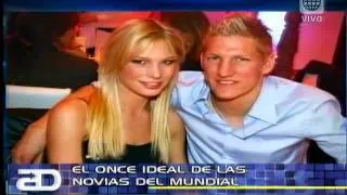 América Noticias: 10.06.14 El once ideal de las novias del Mundial