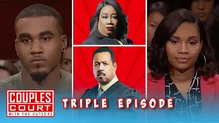 Triple Episode: Can A Rapper Convince He's Not Cheating? | Couples Court