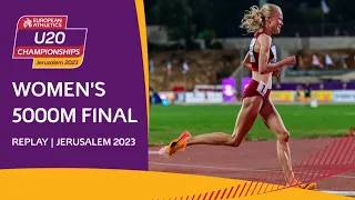 Championship record SMASHED! 💥 Women's 5000m final | Jerusalem 2023