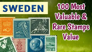 Sweden Stamps Value | 100 Rare & Most Expensive Stamps Of Sweden