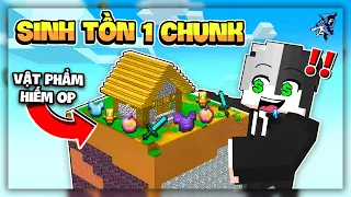 Minecraft Nhưng Sinh Tồn 1 Chunk !!! Siro Sở Hữu Giáp Netherite Trong Vòng Vài Phút