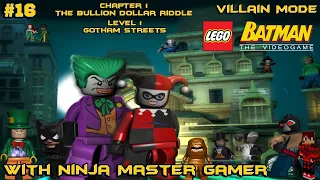 Lego Batman: The Videogame DS Walkthrough #16 Chapter 1 Level 1 “Gotham Streets” “Villain Mode”