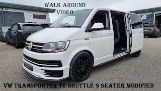 modified vw transporter t6 shuttle 9 seater for sale