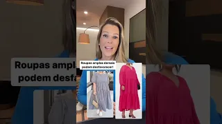 Está acima do peso e só veste roupas largas e amplas demais??