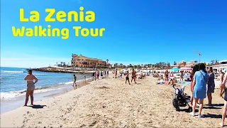 La Zenia, Orihuela Costa, Spain. Sunday Midday Walking Tour to Playa La Zenia Beach 🇪🇸