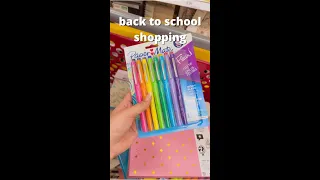 Let’s go together school supplies shopping for back to school