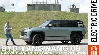 BYD Yangwang U8 Fahrbericht | technische Daten Abmessungen Ersteindruck | Electric Drive Check