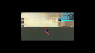 spiderman flip fail :(((