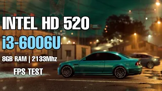 Need for Speed : Heat on i3 6006U ,8gb ram ,INTEL HD 520 ,Fps Test