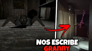 NUNCA *JUEGUES A GRANNY* A LAS 3:AM 😱 NOS DEJA UN MENSAJE ESCRITO EN EL ESPEJO (terrorifico) 😭