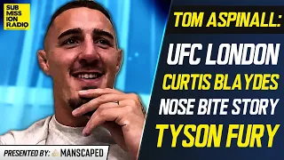 Tom Aspinall Hilariously Previews UFC London, Tells Crazy Nose Biting Bar Story