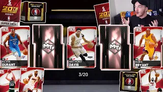 JUICED 20TH ANNIVERSARY SUPER PACKS PACK OPENING! PINK DIAMOND & DIAMOND PULLS! (NBA 2K19 MYTEAM)