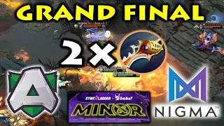 DOUBLE RAPIER in CRAZY GRAND FINAL !! NIGMA vs ALLIANCE - GAME 3,4,5 StarLadder Minor 2020 EU Quali