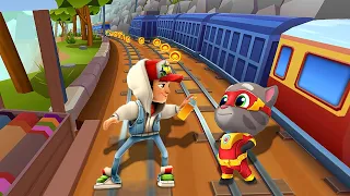 WHO IS THE BEST? Subway Surfers vs Talking Tom Hero Dash?