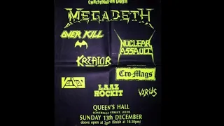 Megadeth - Good Morning Black Friday (Live Christmas on Earth 1987) RARE