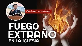 Fuego extraño en la iglesia