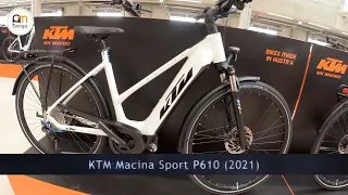 KTM Macina Sport P610 (2021) [trekking pedelec] - Ambringa Ebike Videók