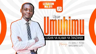 #SOMO LA 01 || UMUHIMU WA KUIJUA LUGHA YA ALAMA YA TANZANIA