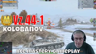 VZ 44-1 F2P Kolobanov - Tier 7 Heavy Ace Mastery #wotb #wotblitz