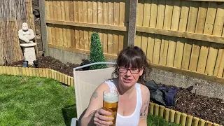 Little Cyples attempts the ‘ neck a pint challenge’