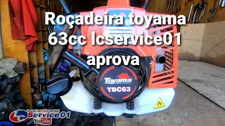 #ToyamaTBC63  Rocadeira Toyama TBC63 máquina muito boa (avaliação) lc