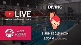 Aquatics Diving Platform Finals (Men) (Day 3) |28th SEA Games Singapore 2015