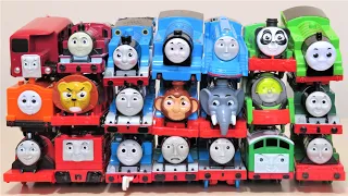 Thomas & Friends Tokyo maintenance factory for Blue, red and green engines Trackmaster RiChannel