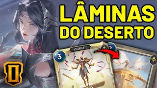 LÂMINAS DO DESERTO - ATUALIZADO E PODEROSO | AZIR IRELIA | LEGENDS OF RUNETERRA DECK