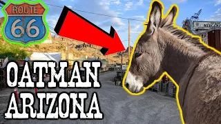 Exploring Oatman Arizona | Route 66 | Old West Mining Ghost Town